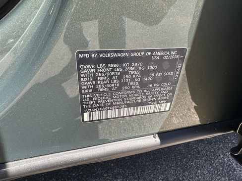 New 2026 Volkswagen Atlas Peak Edition AWD/4WD image 21