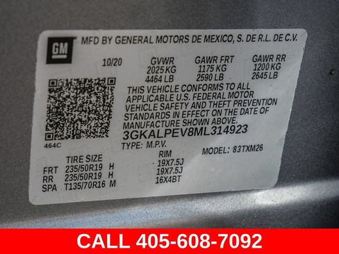 Used 2021 GMC Terrain SLT w/ Infotainment Package II FWD image 37