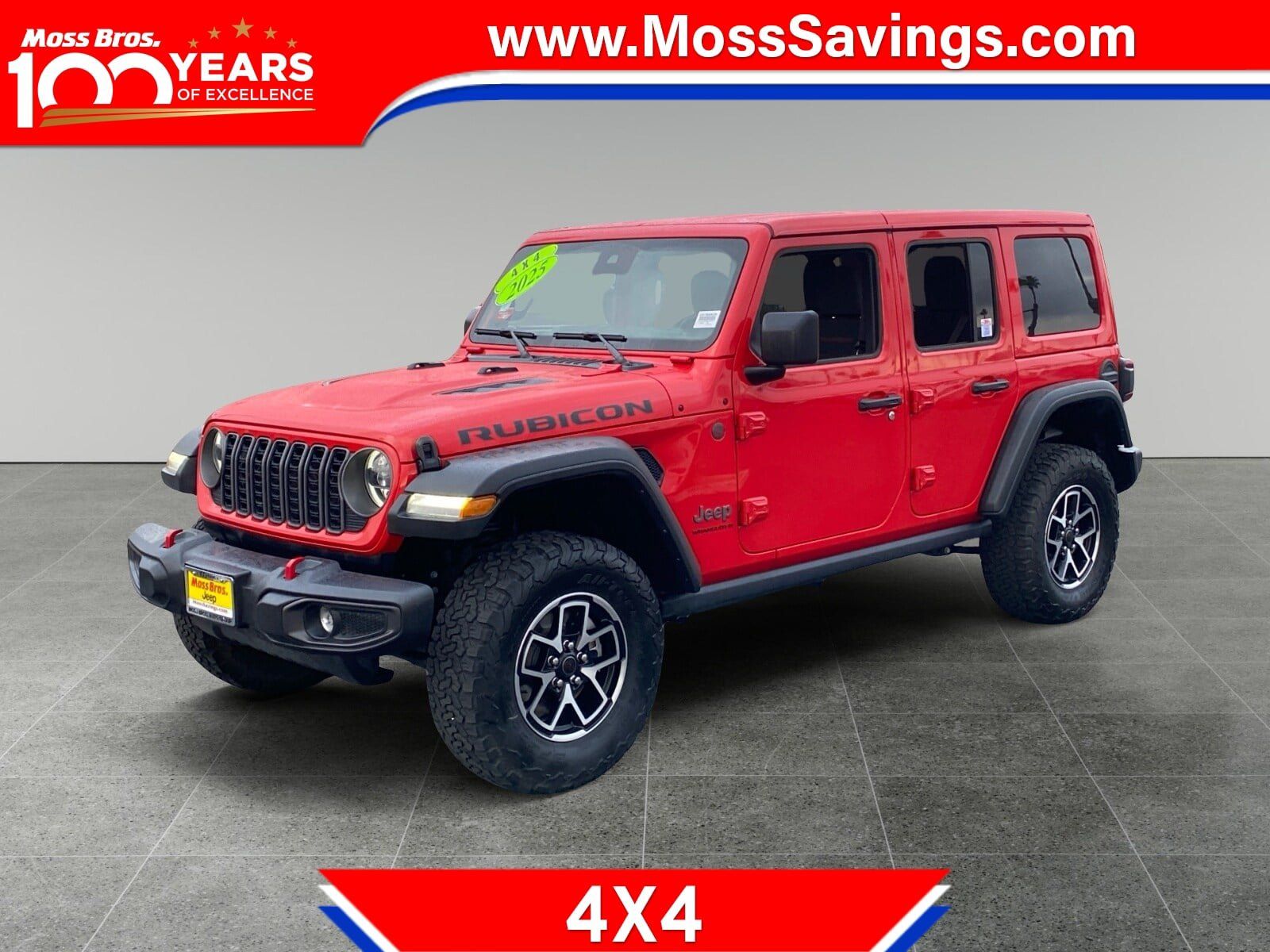 Used 2025 Jeep Wrangler Unlimited Rubicon AWD/4WD image 1