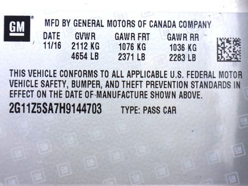 Used 2017 Chevrolet Impala LS w/ Protection Package image 36