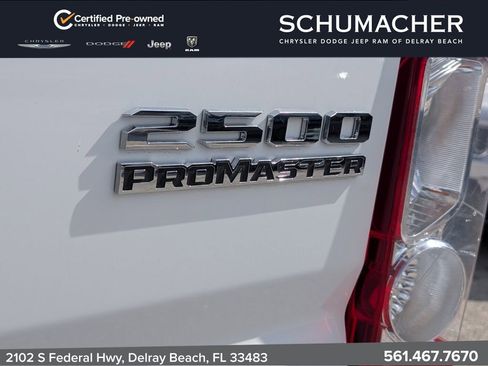 Used 2025 RAM ProMaster 2500 w/ Convenience Group FWD image 13