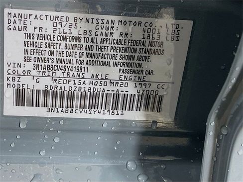 New 2025 Nissan Sentra SV image 21