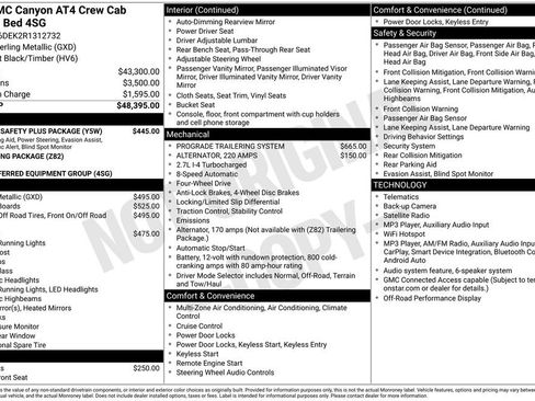 Used 2024 GMC Canyon AT4 w/ Canyon Safety Plus Package AWD/4WD image 2