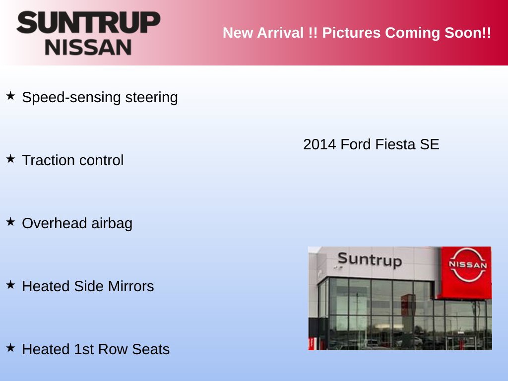 Used 2014 Ford Fiesta SE w/ Equipment Group 201A FWD image 4