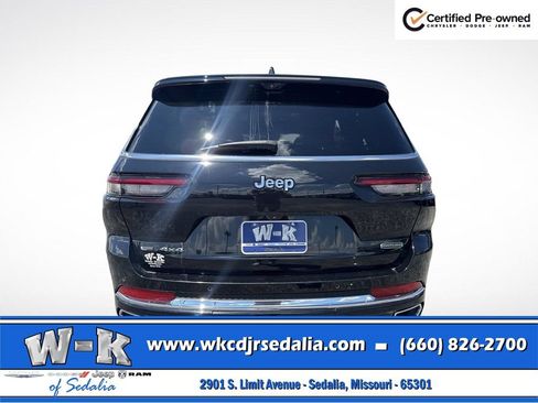 Certified 2023 Jeep Grand Cherokee L Overland w/ Luxury Tech Group IV AWD/4WD image 9