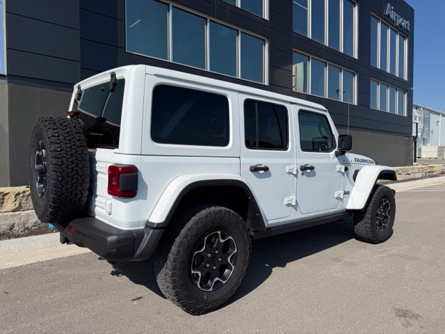 Used 2023 Jeep Wrangler Unlimited Rubicon 4xe w/ Steel Bumper Group AWD/4WD image 3