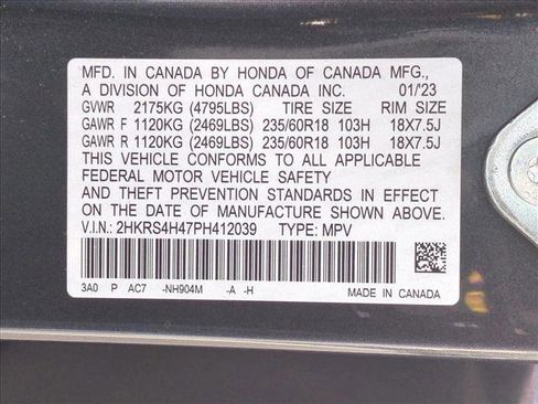 Used 2023 Honda CR-V EX image 24