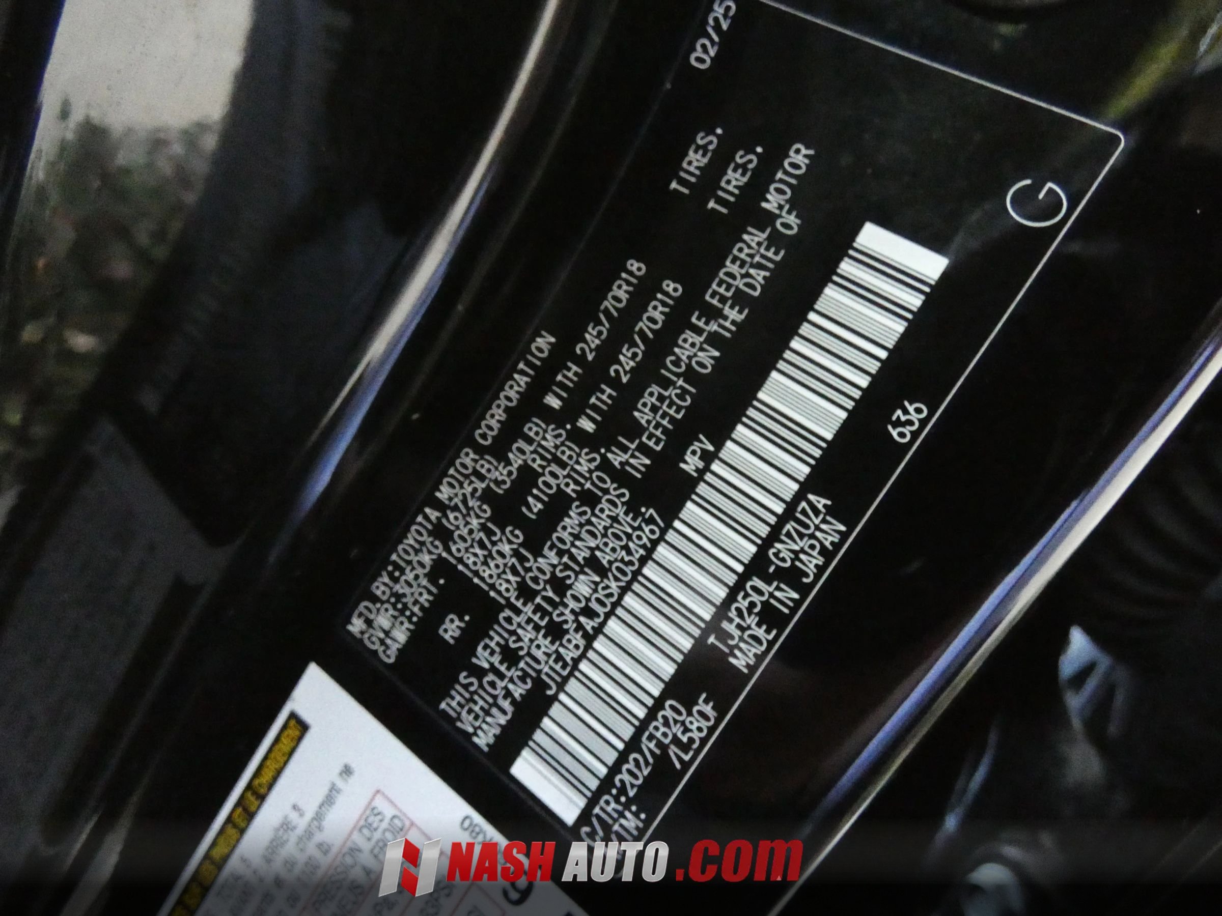 Used 2025 Toyota Land Cruiser 1958 AWD/4WD image 83