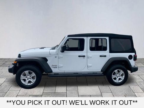 Certified 2021 Jeep Wrangler Unlimited Sport AWD/4WD image 4