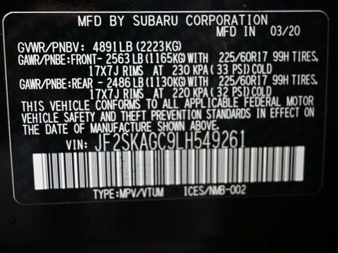 Used 2020 Subaru Forester Premium AWD/4WD image 9