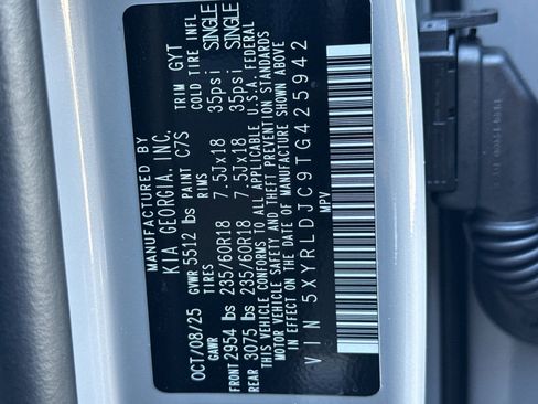 New 2026 Kia Sorento S image 30