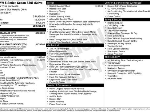 Used 2018 BMW 530i xDrive image 6