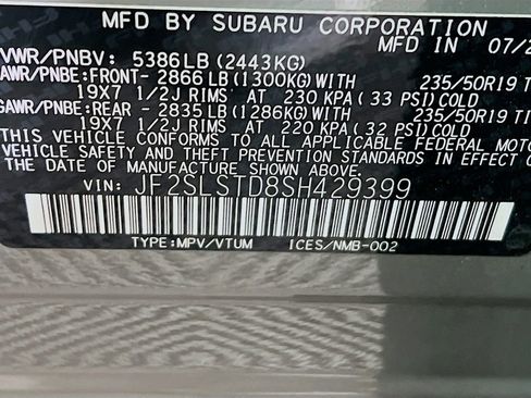 Used 2025 Subaru Forester Touring AWD/4WD image 28