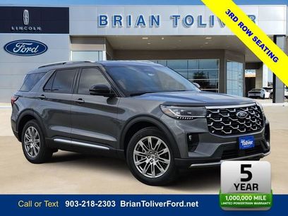 New 2026 Ford Explorer Platinum