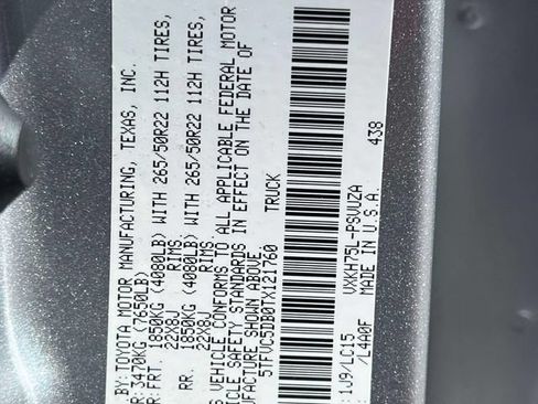Certified 2026 Toyota Tundra Capstone AWD/4WD image 25