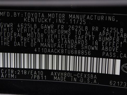 Used 2026 Toyota Camry SE w/ Convenience Package FWD image 40