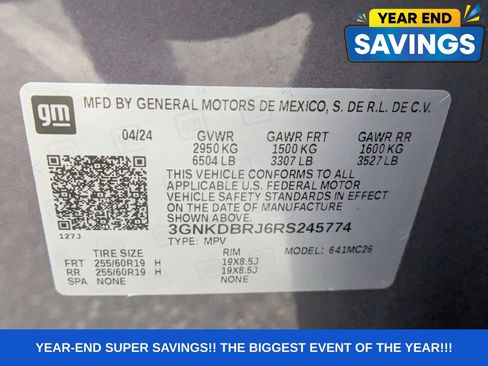 Used 2024 Chevrolet Blazer EV LT image 39