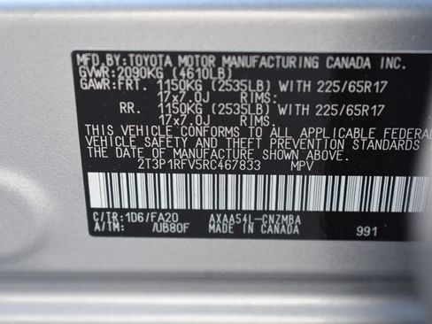 Used 2024 Toyota RAV4 XLE w/ Convenience Package AWD/4WD image 15