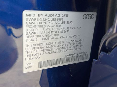 New 2025 Audi Q3 2.0T Premium image 20