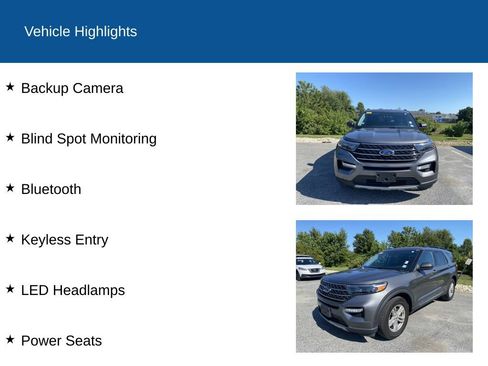 Used 2022 Ford Explorer XLT w/ Equipment Group 202A AWD/4WD image 2