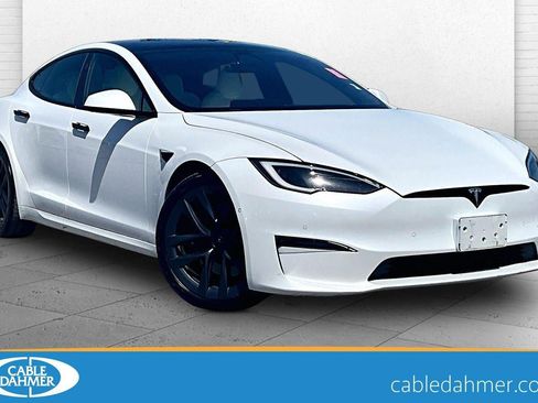 Used 2022 Tesla Model S Plaid AWD/4WD image 1