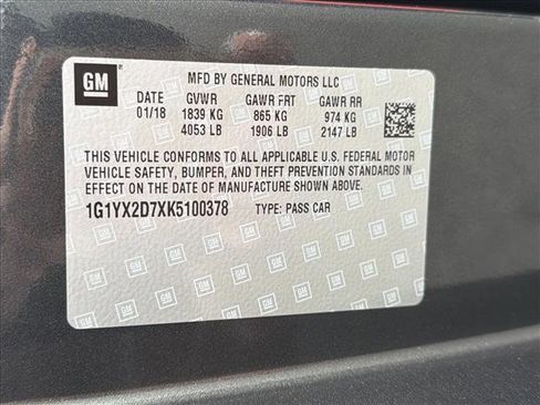 Used 2019 Chevrolet Corvette Grand Sport image 23