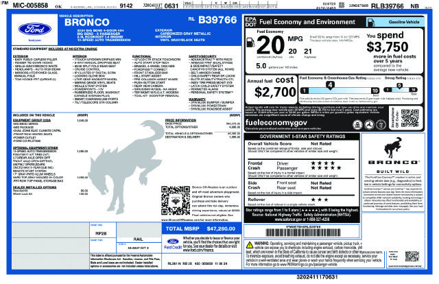 Used 2024 Ford Bronco Big Bend AWD/4WD image 16
