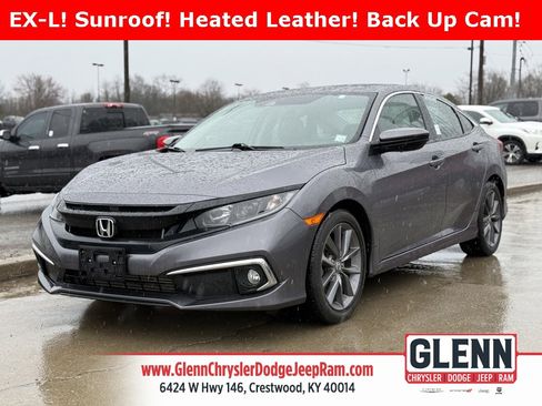 Used 2021 Honda Civic EX-L image 1