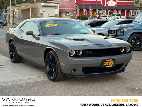 Used 2017 Dodge Challenger SXT w/ Blacktop Package RWD image 1