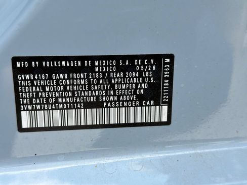 New 2026 Volkswagen Jetta SE FWD image 30