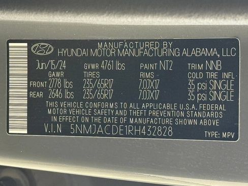 Used 2024 Hyundai Tucson SE AWD/4WD image 36