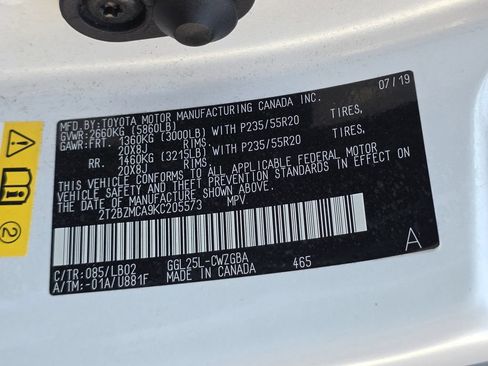 Used 2019 Lexus RX 350 AWD w/ Premium Package image 12