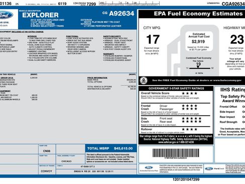 Used 2012 Ford Explorer Limited AWD/4WD image 1