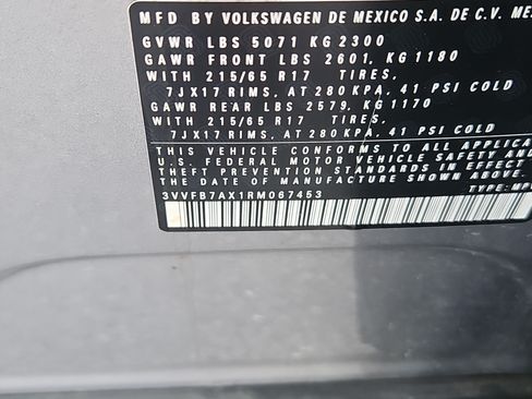 Certified 2024 Volkswagen Tiguan S AWD/4WD image 8