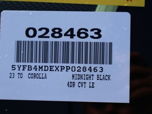 Used 2023 Toyota Corolla LE w/ LE Convenience Package image 7