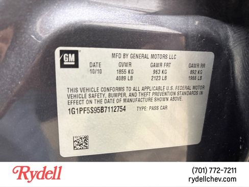 Used 2011 Chevrolet Cruze LT image 22