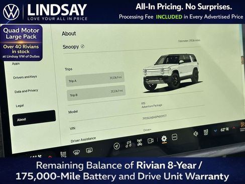 Used 2023 Rivian R1S Adventure AWD/4WD image 24