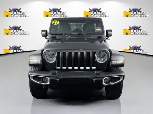 Used 2021 Jeep Wrangler Unlimited Sahara AWD/4WD image 2