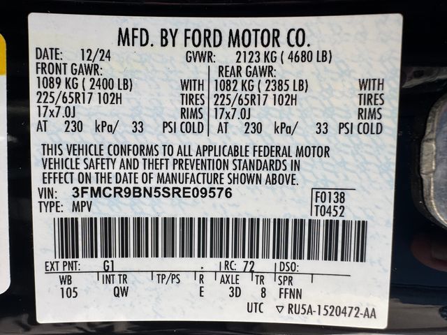 Used 2025 Ford Bronco Sport Big Bend AWD/4WD image 28