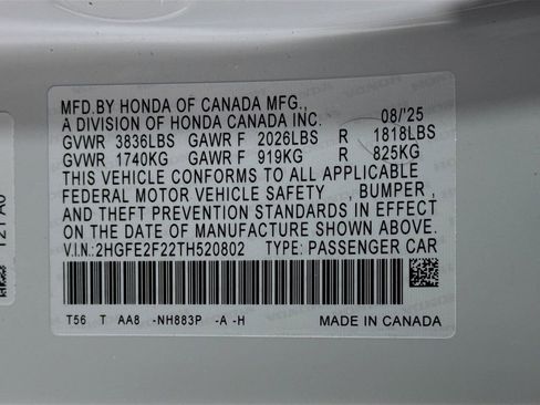 Certified 2026 Honda Civic LX image 29