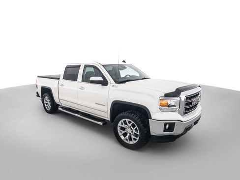 Used 2014 GMC Sierra 1500 SLT w/ SLT Crew Cab Value Package AWD/4WD image 3