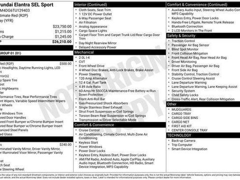 New 2026 Hyundai Elantra Sport image 34