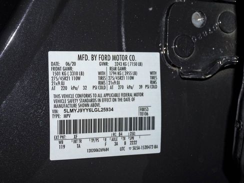 Used 2020 Lincoln Aviator Black Label Grand Touring image 30