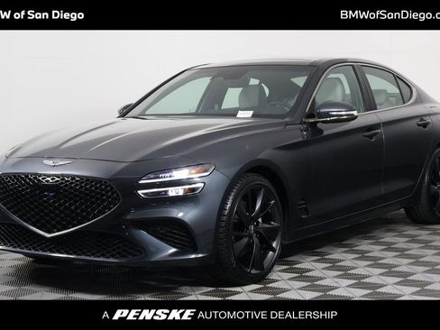 Used 2023 Genesis G70 2.0T w/ Sport Prestige Package RWD image 1