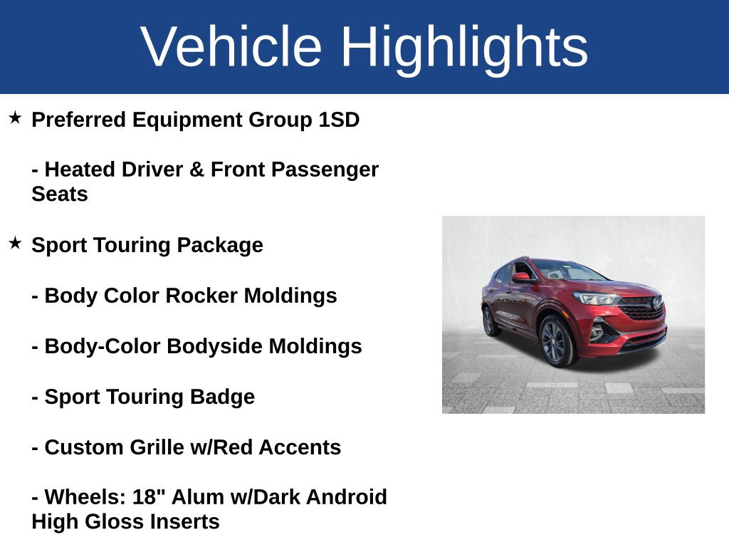 Certified 2023 Buick Encore GX Select w/ Sport Touring Package FWD image 3