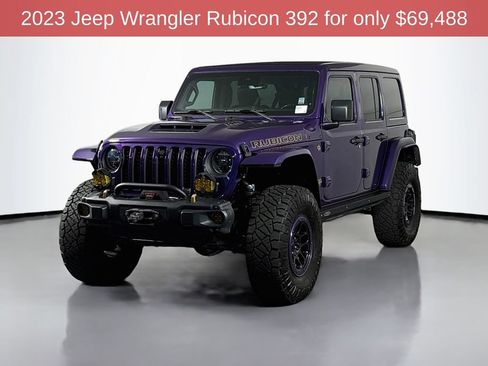 Used 2023 Jeep Wrangler Unlimited Rubicon 392 w/ Xtreme Recon 35" Tire Package AWD/4WD image 3