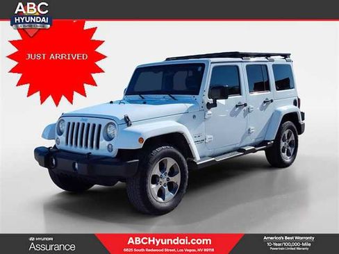 Used 2017 Jeep Wrangler Unlimited Sahara w/ Connectivity Group image 1