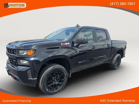 Used 2022 Chevrolet Silverado 1500 Custom Trail Boss AWD/4WD image 1