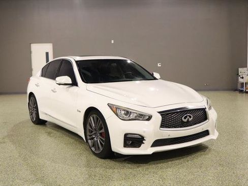 Used 2017 INFINITI Q50 Red Sport 400 RWD image 1
