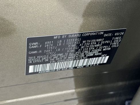 New 2026 Subaru Forester Premium image 33